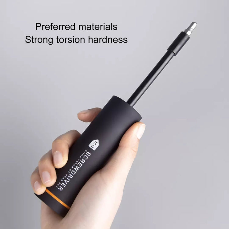 Original Xiaomi Youpin PETONEER JIUXUN 18 in 1 Screwdriver Set (Black) - Screwdriver Set by Xiaomi | Online Shopping South Africa | PMC Jewellery