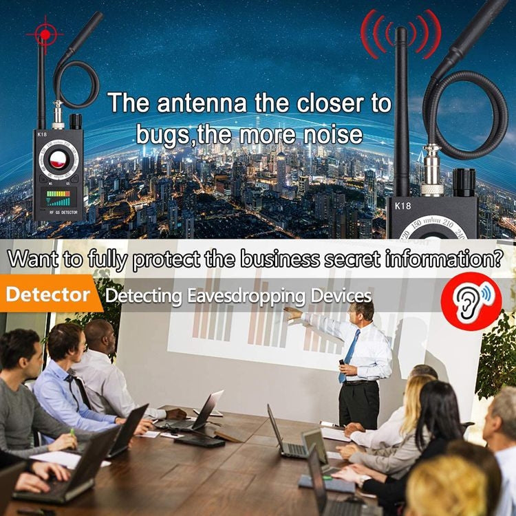 ZS-k18 GPS Tracking GSM Listening Device Finder Wireless Camera Detector - Infrared Detector by PMC TechLife | Online Shopping South Africa | PMC TechLife