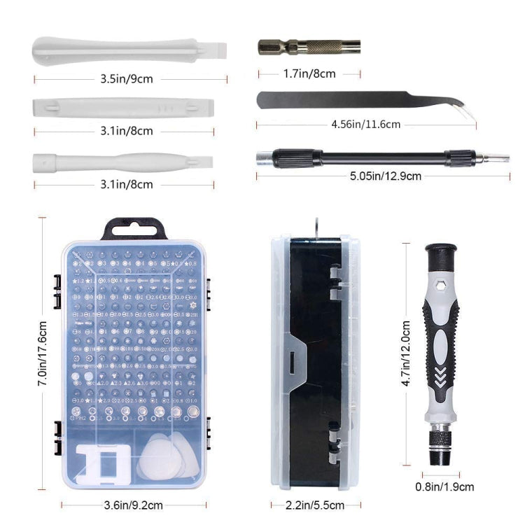 115 in 1 Precision Screw Driver Mobile Phone Computer Disassembly Maintenance Tool Set(Red) - Screwdriver Set by PMC Jewellery | Online Shopping South Africa | PMC Jewellery