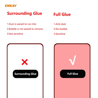 For Xiaomi Poco X3 / X3 NFC 10 PCS ENKAY Hat-Prince Full Glue 0.26mm 9H 2.5D Tempered Glass Full Coverage Film -  by ENKAY | Online Shopping South Africa | PMC Jewellery