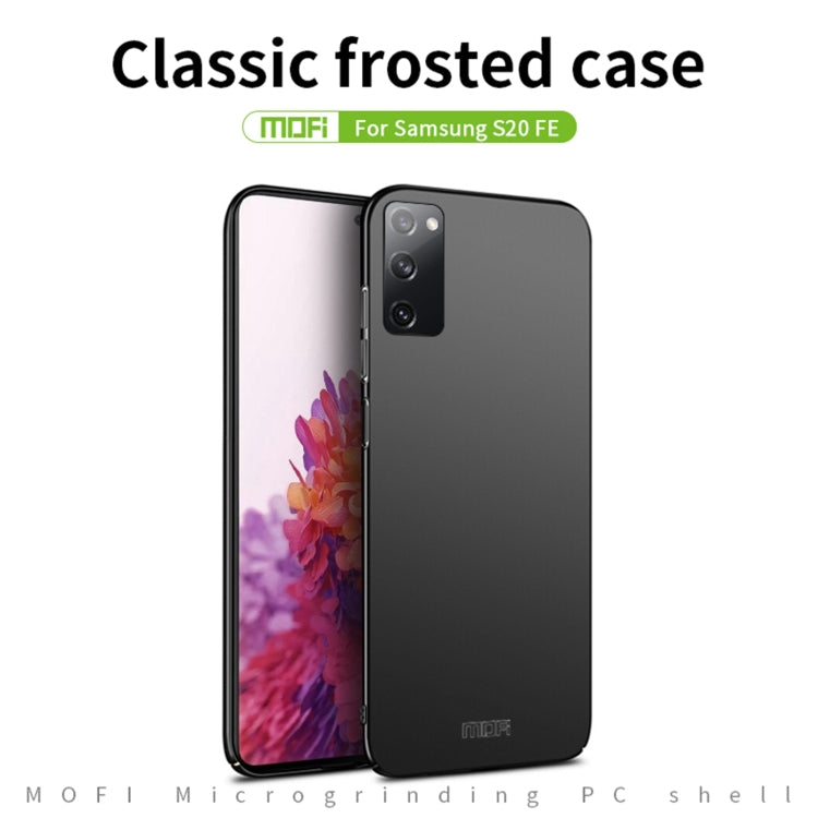 For Samsung Galaxy S20 FE MOFI Frosted PC Ultra-thin Hard Case(Black) - free shipping - PMC TechLife - Order now!