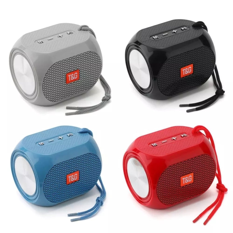 T&G TG196 TWS Subwoofer Bluetooth Speaker With Braided Cord, Support USB/AUX/TF Card/FM(Red) - Mini Speaker by T&G | Online Shopping South Africa | PMC Jewellery