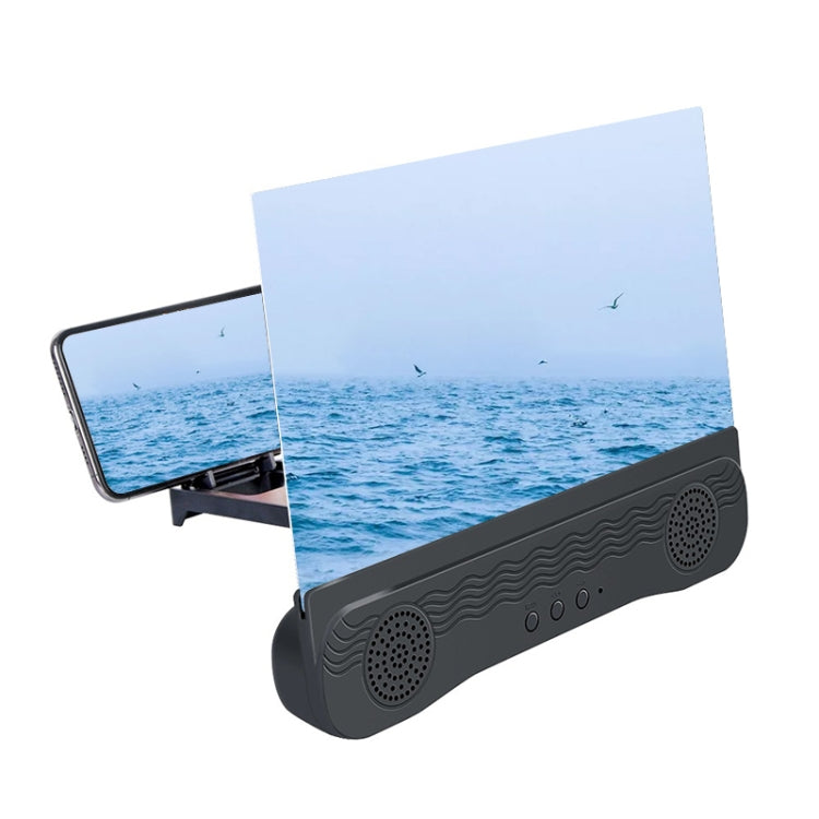 K9 Anti-Ultraviolet Bluetooth Speaker 14 Inch HD Mobile Phone Screen Amplifier Holder Emergency Power Supply - Screen Magnifier by PMC Jewellery | Online Shopping South Africa | PMC Jewellery