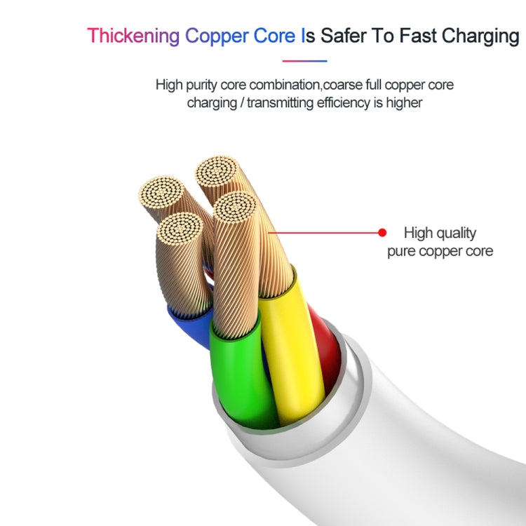 XJ-61 12W USB-C / Type-C to 8 Pin PD Fast Charging Cable, Cable Length:2m - Normal Style Cable by PMC Jewellery | Online Shopping South Africa | PMC Jewellery