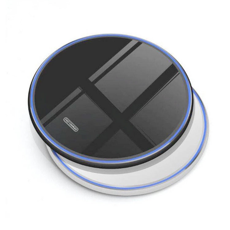 WX-69 10W Ultra-thin Wireless Charger Mirror Wireless Charger for Mobile Phone(White) - free shipping - PMC TechLife - Order now!