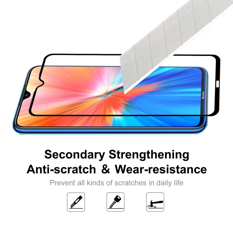 For Xiaomi Redmi Note 8 2021 10 PCS ENKAY Hat-Prince Full Glue 0.26mm 9H 2.5D Tempered Glass Screen Protector Full Coverage Film - Xiaomi Cases by ENKAY | Online Shopping South Africa | PMC Jewellery