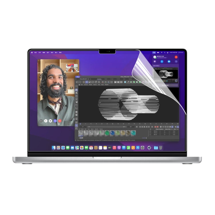 For MacBook Pro 14.2 inch A2442 ENKAY Clear HD PET Laptop Screen Protector - free shipping - PMC TechLife - Order now!