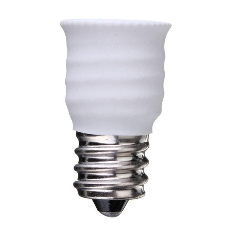 10 PCS E12 To E14 Socket Changer LED Light Lamp Adapter White(10 piece) - Lamp Holders & Bases by PMC TechLife | Online Shopping South Africa | PMC TechLife | Buy Now Pay Later Mobicred
