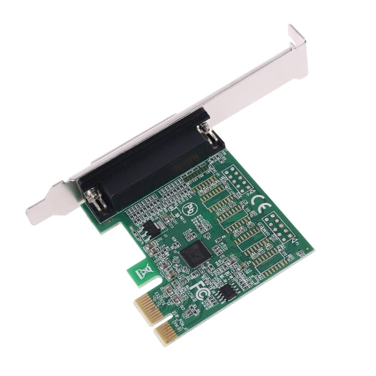 Parallel Port DB25 25pin PCIE Riser Card Printer LPT to PCI-E Express Cards AX99100 Converter Adapter - free shipping - PMC TechLife - Order now!