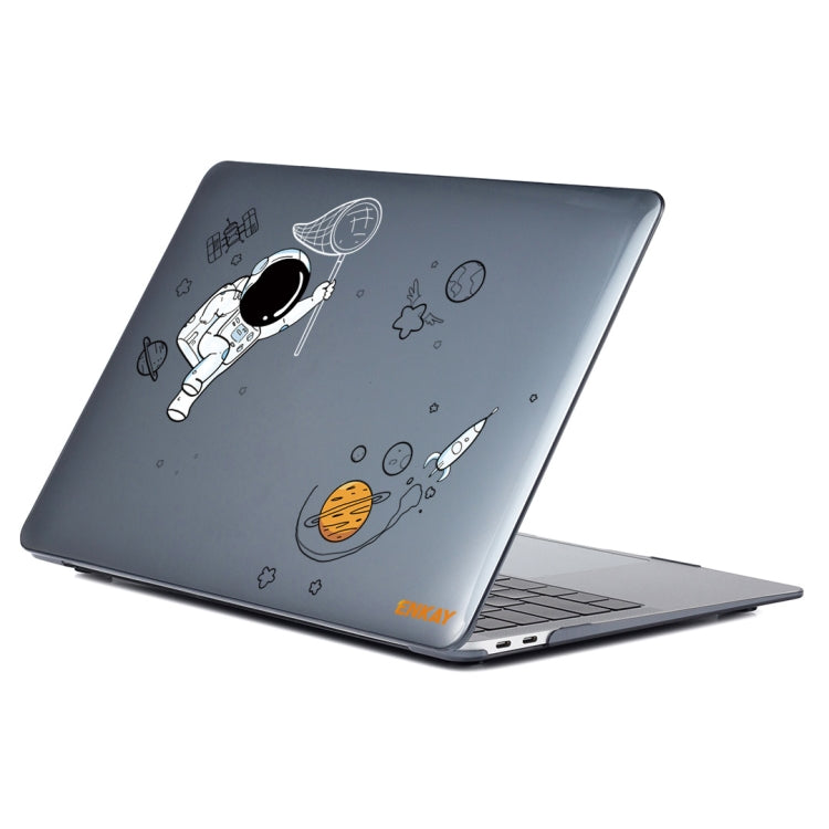 ENKAY Spaceman Pattern Laotop Protective Crystal Case for MacBook Pro 13.3 inch A2251 / A2289 / A2338 2020(Spaceman No.2) - MacBook Pro Cases by ENKAY | Online Shopping South Africa | PMC TechLife | Buy Now Pay Later Mobicred