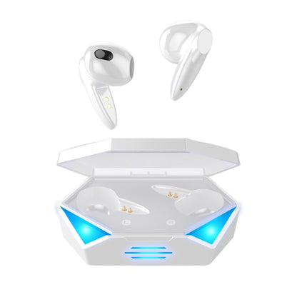 G20 TWS 5.2 Binaural True Stereo Touch Gaming Bluetooth Earphone(White) - TWS Earphone by PMC Jewellery | Online Shopping South Africa | PMC Jewellery