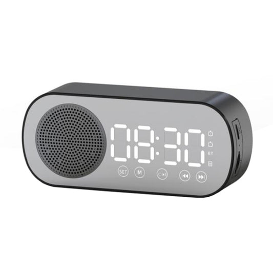 Z7 Digital Bluetooth 5.0 Speaker Multi-function Mirror Alarm Clock FM Radio(Black) - Desktop Speaker by PMC Jewellery | Online Shopping South Africa | PMC Jewellery