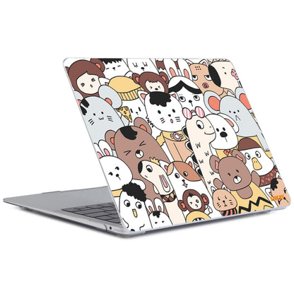 ENKAY Animal Series Pattern Laotop Protective Crystal Case For MacBook Pro 16 inch A2141(Animals No.1) - MacBook Pro Cases by ENKAY | Online Shopping South Africa | PMC Jewellery