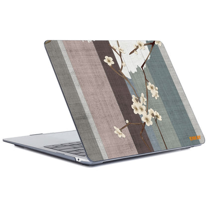 ENKAY Vintage Pattern Series Laotop Protective Crystal Case For MacBook Pro 13.3 inch A2251 / A2289 / A2338 2020(Plum Blossom) - MacBook Pro Cases by ENKAY | Online Shopping South Africa | PMC Jewellery