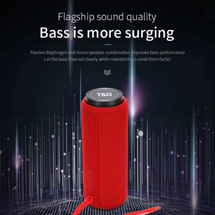 T&G TG332 10W HIFI Stereo Waterproof Portable Bluetooth Speaker(Gray) - Desktop Speaker by T&G | Online Shopping South Africa | PMC Jewellery