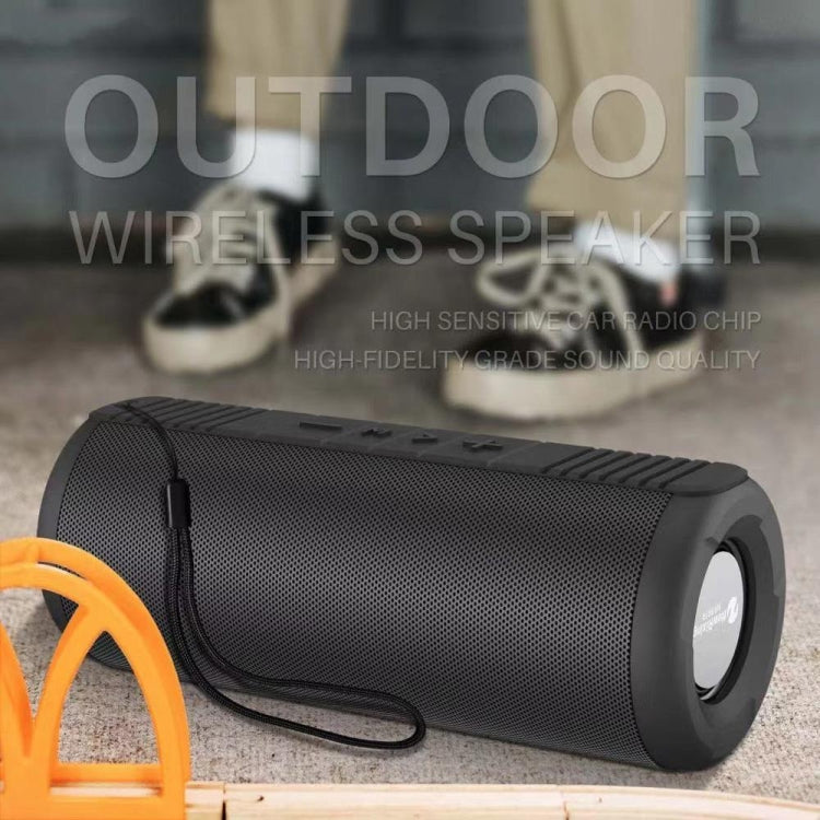 NewRixing NR9019 TWS Portable Stereo Bluetooth Speaker Support TF Card / FM(Red) - free shipping - PMC TechLife - Order now!