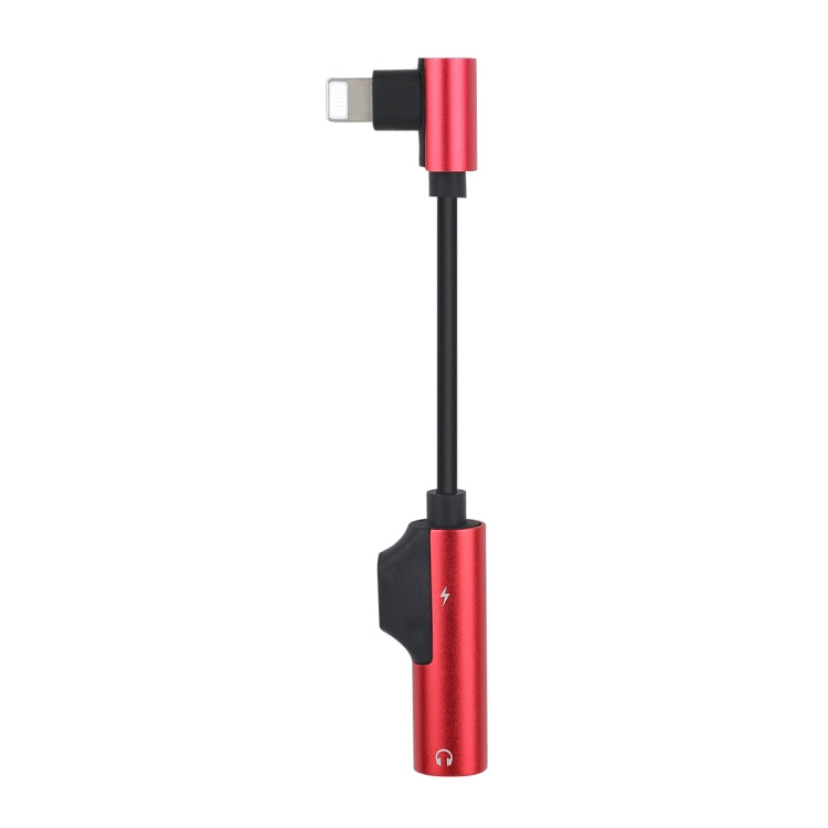 ENKAY ENK-AT109 Male 8 Pin to Dual Female 8 Pin Adapter Data Transfer Cable(Red) - Converter & Adapter by ENKAY | Online Shopping South Africa | PMC Jewellery