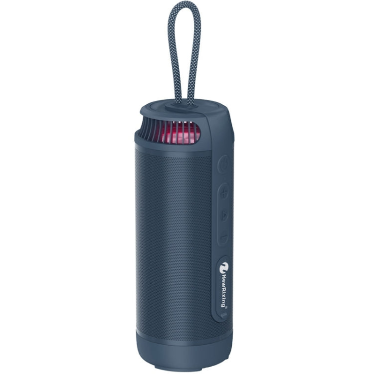 NewRixing NR9015 14W Portable IPX6 Waterproof TWS Stereo Bluetooth Speaker(Blue) - free shipping - PMC TechLife - Order now!