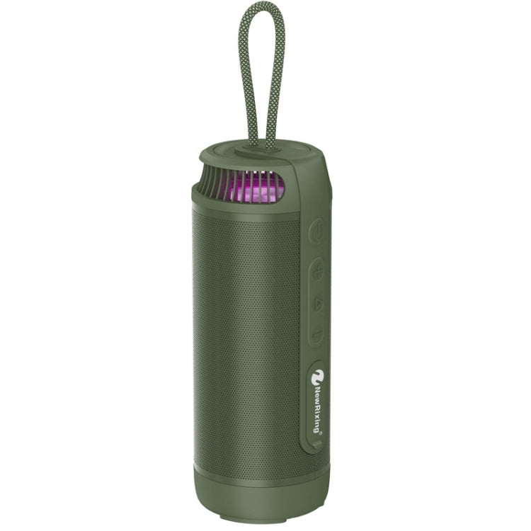 NewRixing NR9015 14W Portable IPX6 Waterproof TWS Stereo Bluetooth Speaker(Green) - free shipping - PMC TechLife - Order now!