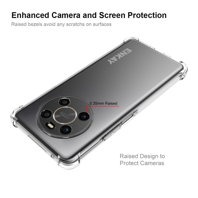 For Honor X9 4G / 5G ENKAY Transparent TPU Shockproof Phone Case - Honor Cases by ENKAY | Online Shopping South Africa | PMC TechLife | Buy Now Pay Later Mobicred