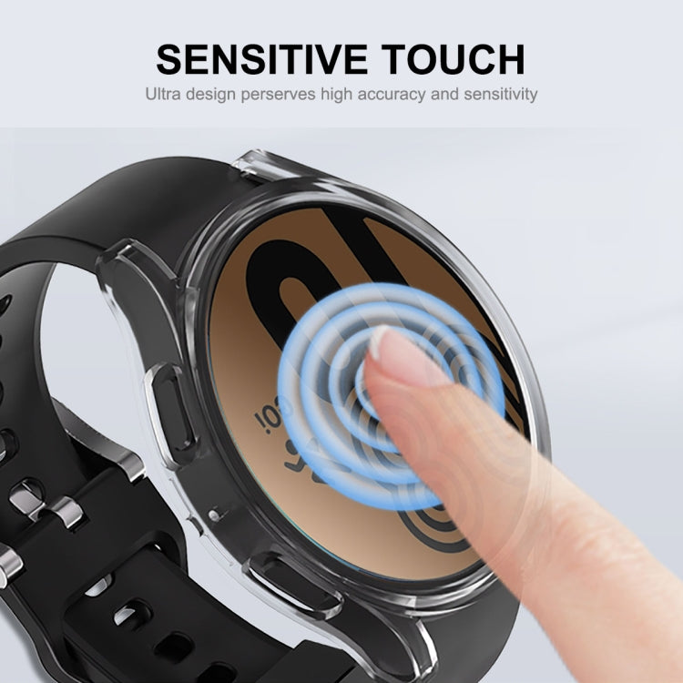 For Samsung Galaxy Watch5 40mm ENKAY Hat-Prince Full Coverage Electroplated Soft TPU Case(Black) - Watch Cases by ENKAY | Online Shopping South Africa | PMC TechLife | Buy Now Pay Later Mobicred