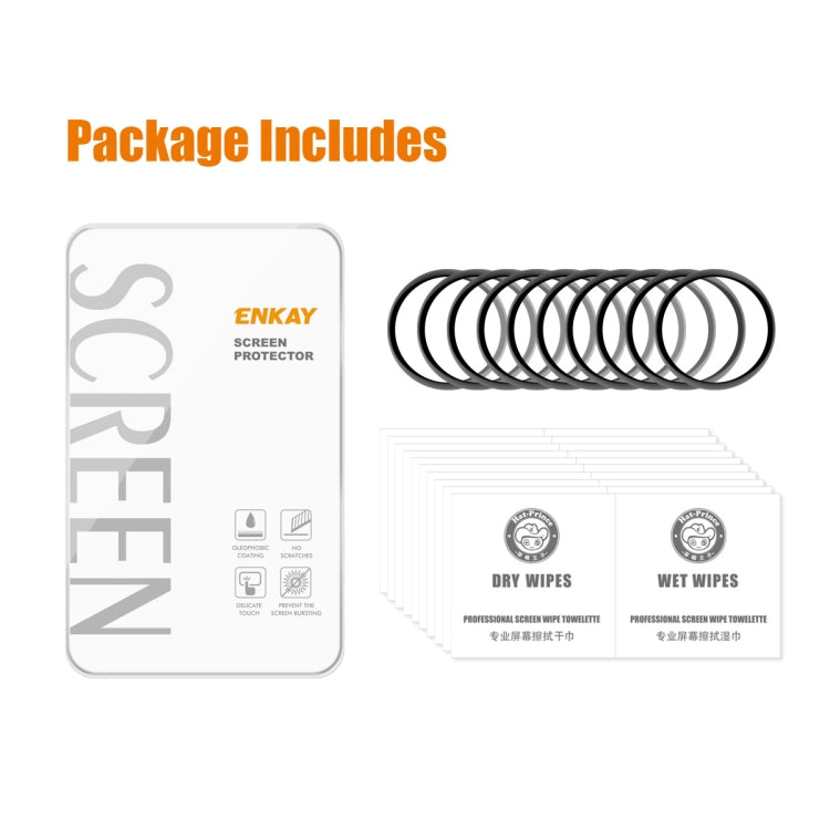 10 PCS For Samsung Galaxy Watch5 40mm ENKAY 3D PC + PMMA HD Full Coverage Screen Protector Film - free shipping - PMC TechLife - Order now!
