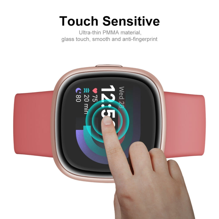 10 PCS For Fitbit Versa 4 / Sense 2 ENKAY 3D Full Coverage Soft PC Edge + PMMA HD Screen Protector Film - free shipping - PMC TechLife - Order now!