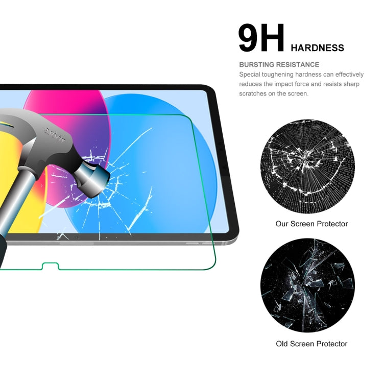 For iPad 10th Gen 10.9 2022 2pcs ENKAY 0.33mm Explosion-proof Anti-Scratch Tempered Glass Film - iPad 10th Gen 10.9 Tempered Glass by ENKAY | Online Shopping South Africa | PMC Jewellery