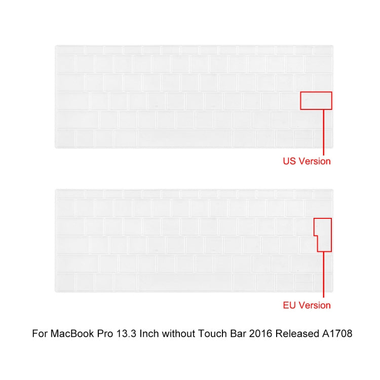 For MacBook Pro 13.3 A1708 ENKAY Hat-Prince 3 in 1 Spaceman Pattern Laotop Protective Crystal Case with TPU Keyboard Film / Anti-dust Plugs, Version:US(Spaceman No.5) - MacBook Pro Cases by ENKAY | Online Shopping South Africa | PMC Jewellery