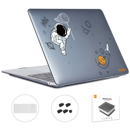 For MacBook Air 13.3 2020 A2179/A2337 ENKAY Hat-Prince 3 in 1 Spaceman Pattern Laotop Protective Crystal Case with TPU Keyboard Film / Anti-dust Plugs, Version:EU(Spaceman No.2) - MacBook Air Cases by ENKAY | Online Shopping South Africa | PMC Jewellery