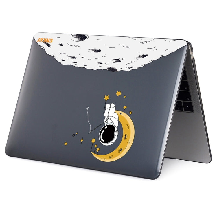 For MacBook Pro 13.3 A2251/A2289/A2338 ENKAY Hat-Prince 3 in 1 Spaceman Pattern Laotop Protective Crystal Case with TPU Keyboard Film / Anti-dust Plugs, Version:EU(Spaceman No.3) - MacBook Pro Cases by ENKAY | Online Shopping South Africa | PMC Jewellery