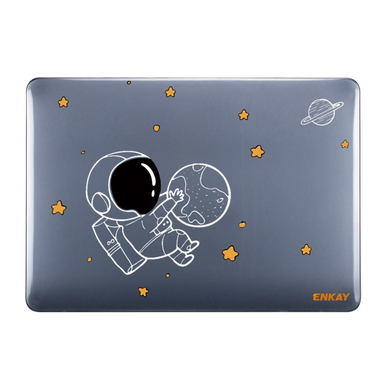 For MacBook Air 13.6 A2681 ENKAY Hat-Prince 3 in 1 Spaceman Pattern Laotop Protective Crystal Case with TPU Keyboard Film / Anti-dust Plugs, Version:US(Spaceman No.5) - MacBook Air Cases by ENKAY | Online Shopping South Africa | PMC Jewellery