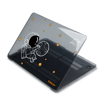 For MacBook Pro 16.1 A2141 ENKAY Hat-Prince 3 in 1 Spaceman Pattern Laotop Protective Crystal Case with TPU Keyboard Film / Anti-dust Plugs, Version:EU(Spaceman No.5) - MacBook Pro Cases by ENKAY | Online Shopping South Africa | PMC Jewellery | Buy Now Pay Later Mobicred