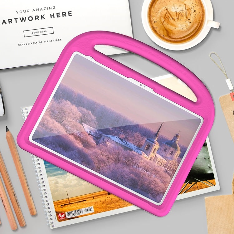 For iPad 2025 / 2022 Sparrow Style Shockproof Kickstand EVA Tablet Case(RoseRed) - free shipping - PMC TechLife - Order now!