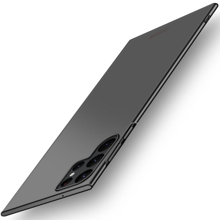 For Samsung Galaxy S23 Ultra 5G MOFI Micro Frosted PC Ultra-thin Hard Case(Black) - Galaxy S23 Ultra 5G Cases by MOFI | Online Shopping South Africa | PMC TechLife | Buy Now Pay Later Mobicred