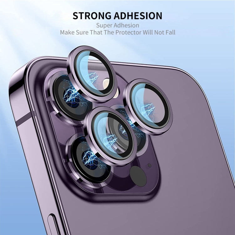 For iPhone 14 Pro / 14 Pro Max ENKAY AR Anti-reflection Camera Lens Glass Full Film(Silver) - iPhone 14 Pro Tempered Glass by ENKAY | Online Shopping South Africa | PMC Jewellery | Buy Now Pay Later Mobicred