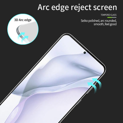 For Huawei Nova10 Lite PINWUYO 9H 3D Curved Full Screen Explosion-proof Tempered Glass Film(Black) - Huawei Tempered Glass by PINWUYO | Online Shopping South Africa | PMC Jewellery | Buy Now Pay Later Mobicred