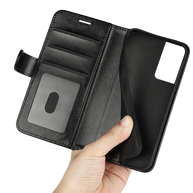 For TCL 40 SE R64 Texture Horizontal Flip Leather Phone Case(Black) - free shipping - PMC TechLife - Order now!