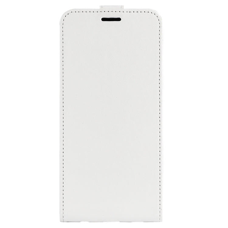 For TCL 40 SE R64 Texture Vertical Flip Leather Phone Case(White) - free shipping - PMC TechLife - Order now!