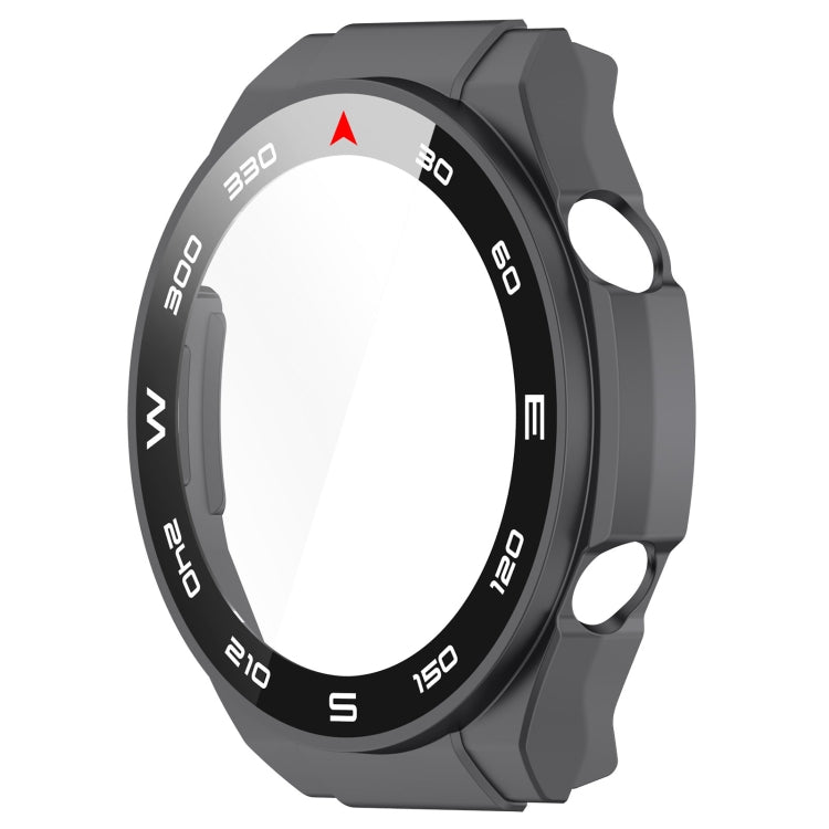 For Huawei Watch Ultimate PC+ Toughened Film Integrated Watch Protective Case(Grey) - Smart Wear by PMC TechLife | Online Shopping South Africa | PMC TechLife
