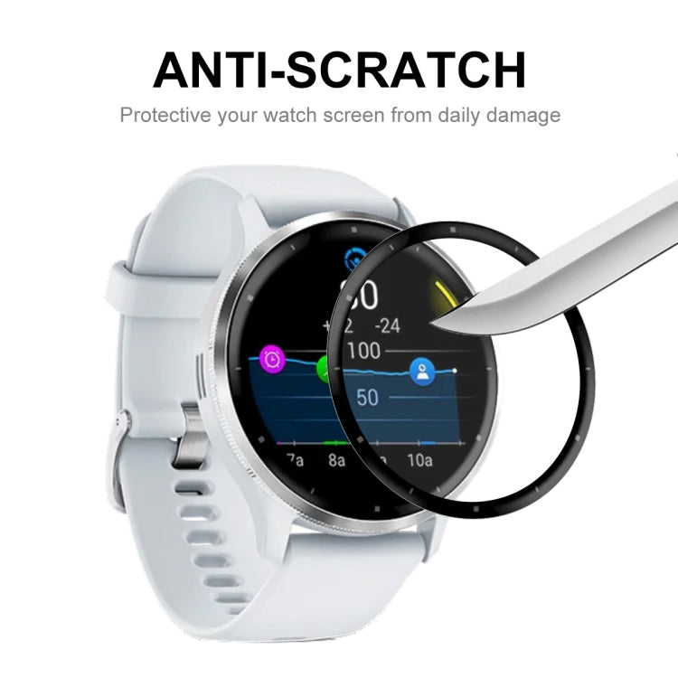 Compatible with Garmin Venu 3 2pcs ENKAY 3D Full Coverage Soft PC Edge + PMMA HD Screen Protector Film - Screen Protector by ENKAY | Online Shopping South Africa | PMC TechLife | Buy Now Pay Later Mobicred
