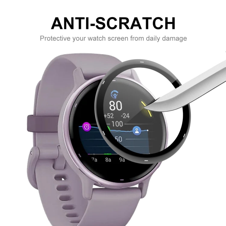 Compatible with Garmin Active 5 2pcs ENKAY 3D Full Coverage Soft PC Edge + PMMA HD Screen Protector Film - free shipping - PMC TechLife - Order now!