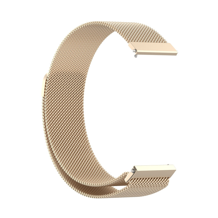For Huawei Watch GT4 41mm Milan Magnetic Steel Mesh Watch Band(Champagne) - Watch Bands by PMC Jewellery | Online Shopping South Africa | PMC Jewellery