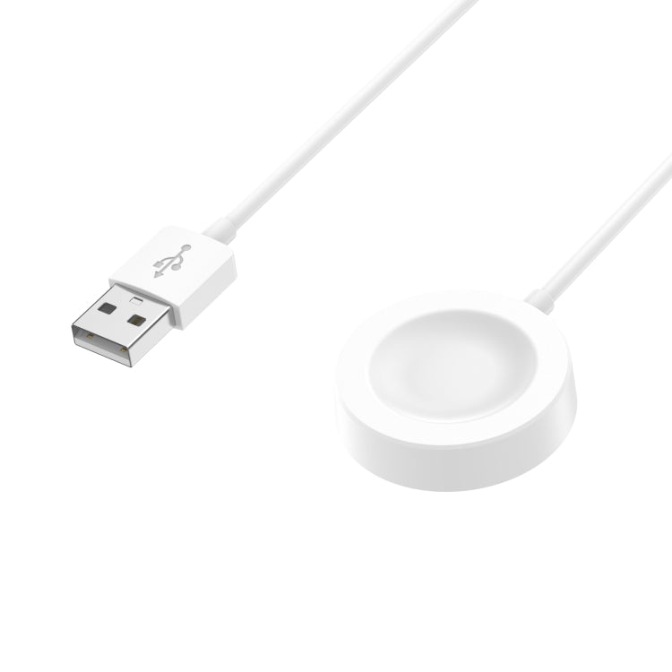 For Huawei Watch GT 4 46mm Smart Watch Magnetic Suction Integrated Charging Cable, Length: 1m(White) - Charger by PMC Jewellery | Online Shopping South Africa | PMC Jewellery