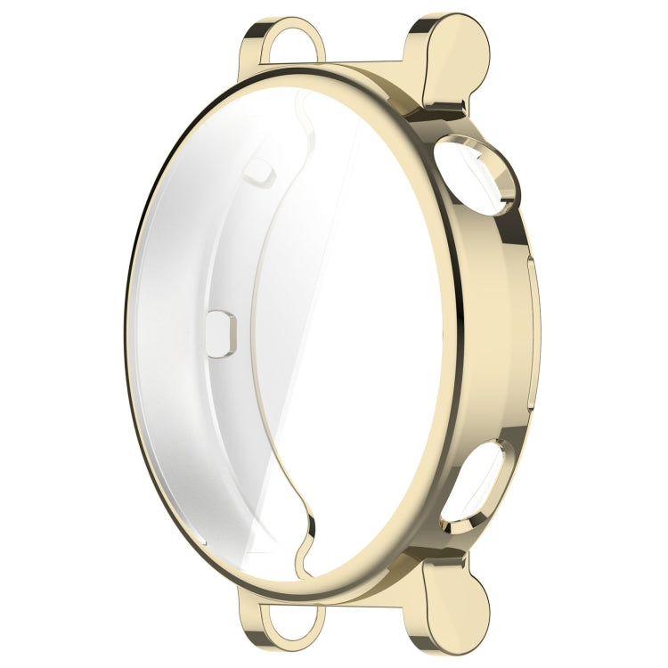 For Huawei Watch GT4 41mm Full Coverage TPU Electroplated Watch Protective Case(Gold) - Watch Cases by PMC TechLife | Online Shopping South Africa | PMC TechLife