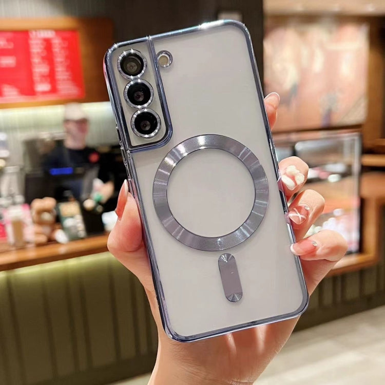 For Samsung Galaxy Note10  MagSafe Electroplating TPU Phone Case(Sierra Blue) - Galaxy Phone Cases by PMC TechLife | Online Shopping South Africa | PMC TechLife