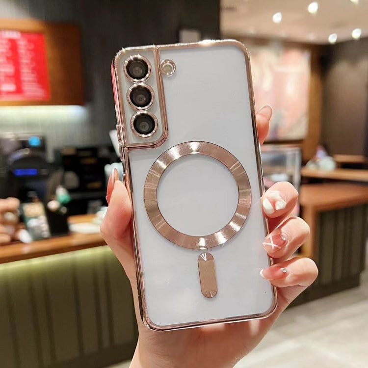 For Samsung Galaxy Note 20 MagSafe Electroplating TPU Phone Case(Rose  Gold) - Galaxy Note20 Cases by PMC TechLife | Online Shopping South Africa | PMC TechLife