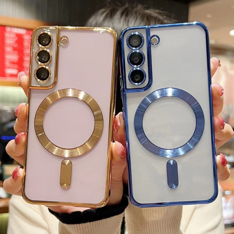 For Samsung Galaxy S20 Ultra 5G MagSafe Electroplating TPU Phone Case(Gold) - Galaxy Phone Cases by PMC TechLife | Online Shopping South Africa | PMC TechLife