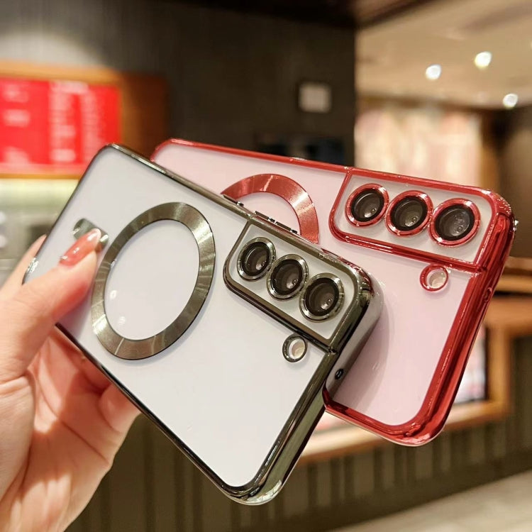 For Samsung Galaxy S21+ 5G MagSafe Electroplating TPU Phone Case(Sierra Blue) - free shipping - PMC TechLife - Order now!