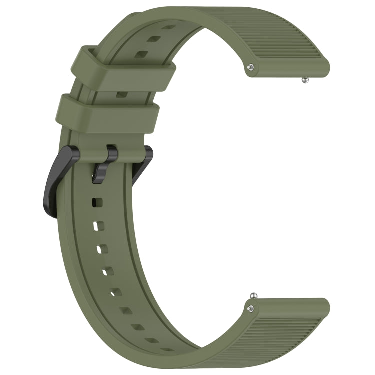 For Xiaomi MI Watch Sport 22mm Textured Silicone Solid Color Watch Band(Grey) - Watch Bands by PMC TechLife | Online Shopping South Africa | PMC TechLife | Buy Now Pay Later Mobicred